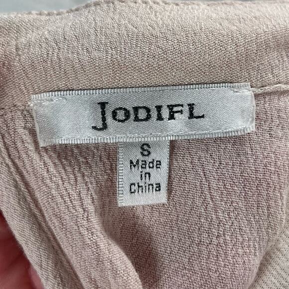 JODIFL | Cream Long Bishop Style Sleeve Lace Detail Flare Out Boho Top - Picture 9 of 11